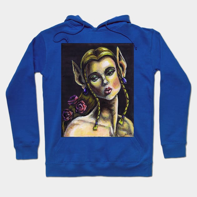 The Night Whisperer Hoodie by funny_fuse